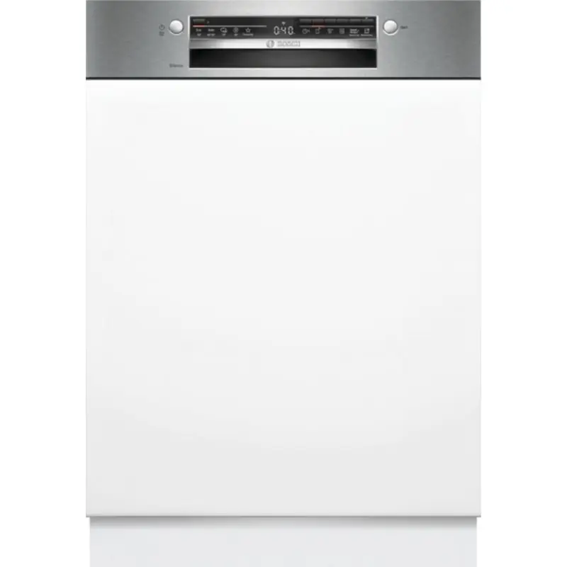 Billig Bosch Serie 2 Teilintegrierter Geschirrspüler 60 cm Gebürsteter Stahl SMI2HTS06E