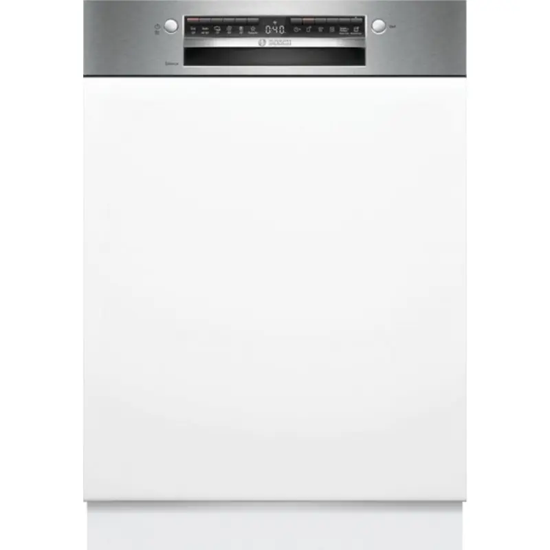 Wochenendangebot Bosch Serie 4 Teilintegrierter Geschirrspüler 60 cm Gebürsteter Stahl SMI4HVS14E
