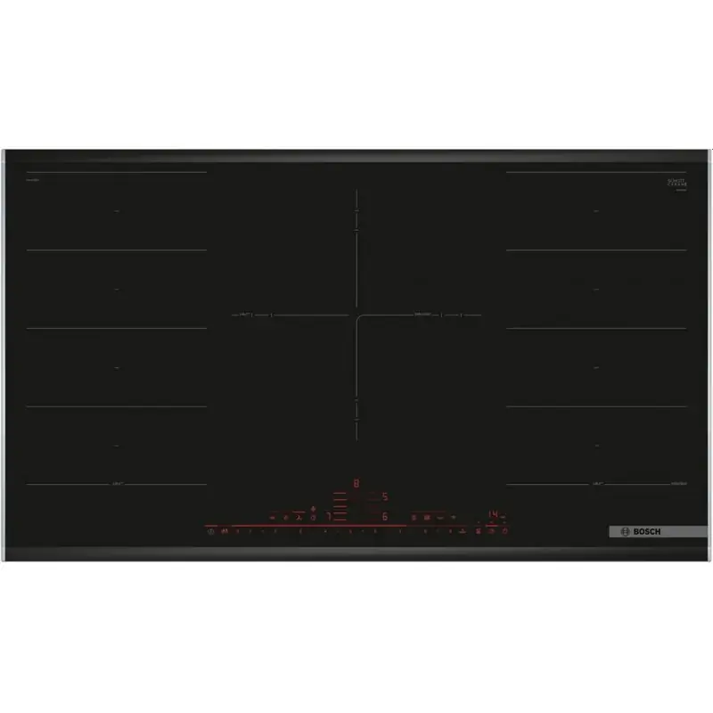 Neuheit Bosch Serie 8 Induktionskochfeld 90 cm Mit Rahmen aufliegend PXV975DV1E