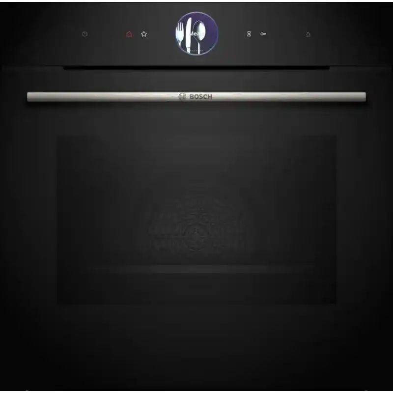 Bosch Serie 8 Einbau-Dampfbackofen 60 x 60 cm Schwarz HSG7361B1 Markenware
