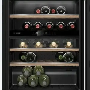 Zertifiziert Bosch Serie 6 Einbau-Weinkühlschrank 81.8 x 59.8 cm KUW21AHG0