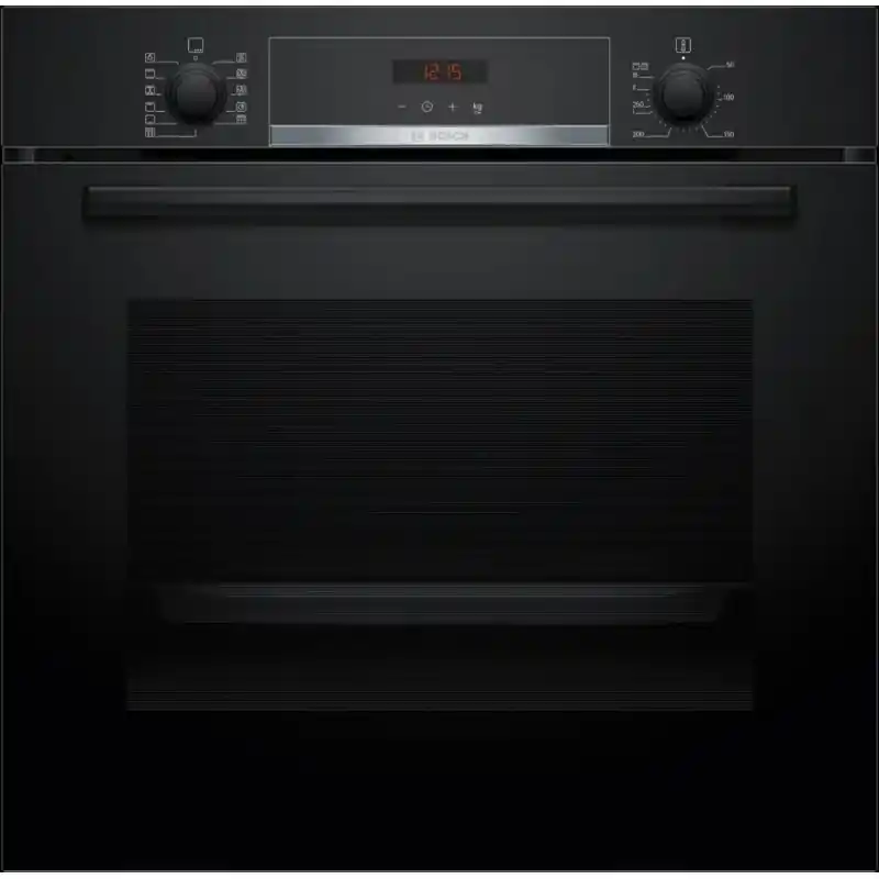 Sichere Zahlung Bosch Serie 4 Einbau-Backofen 60 x 60 cm Schwarz HBA574BB3