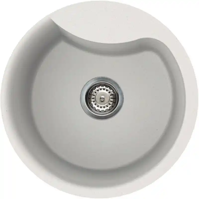 Expressversand ELLECI EGO ROUND Granitspüle, Titano, 485 x 225 mm EGOROUNDTITANO