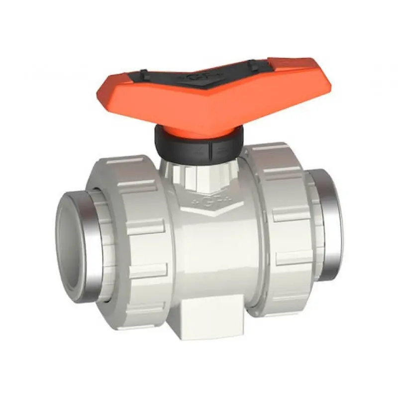 GEORG FISCHER Kugelhahn, Typ 546, für PVC-U, DN63 Knallerangebot