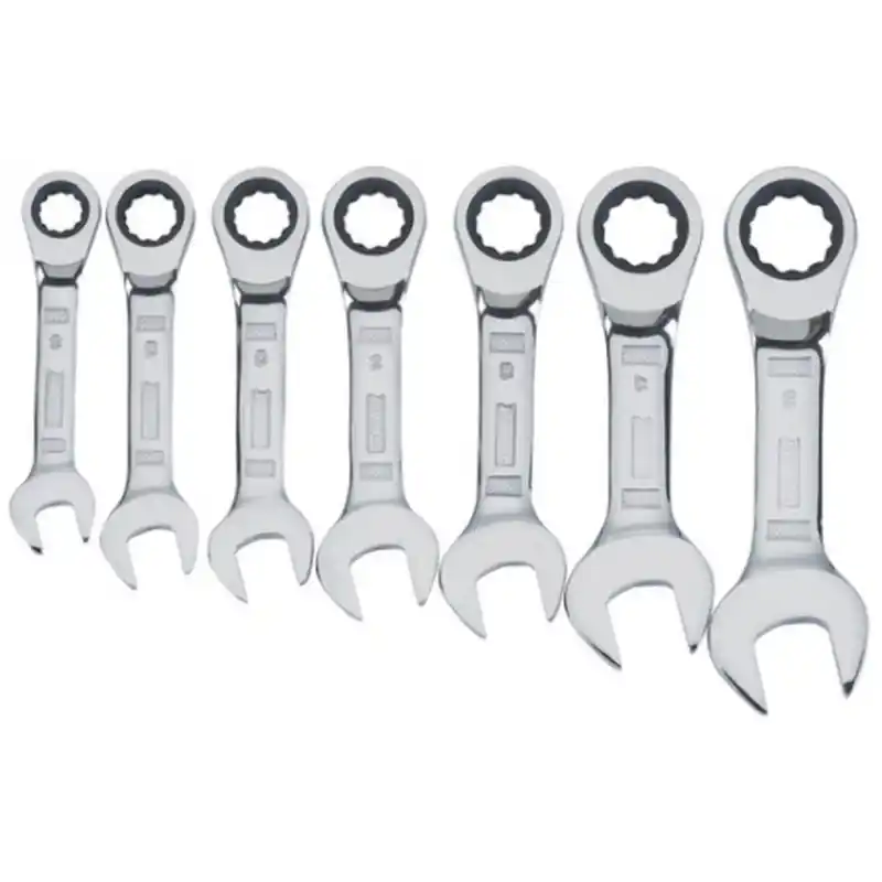 DeWALT DWMT19261-0 7-teiliges Set kurzer Ring-Maulschlüssel mit Ratsche Nur Heute
