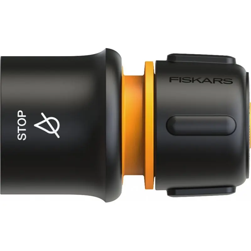 Fiskars Solid Schnellkupplungsschlauch STOP (1/2" - 5/8") 1027083 Nur Heute