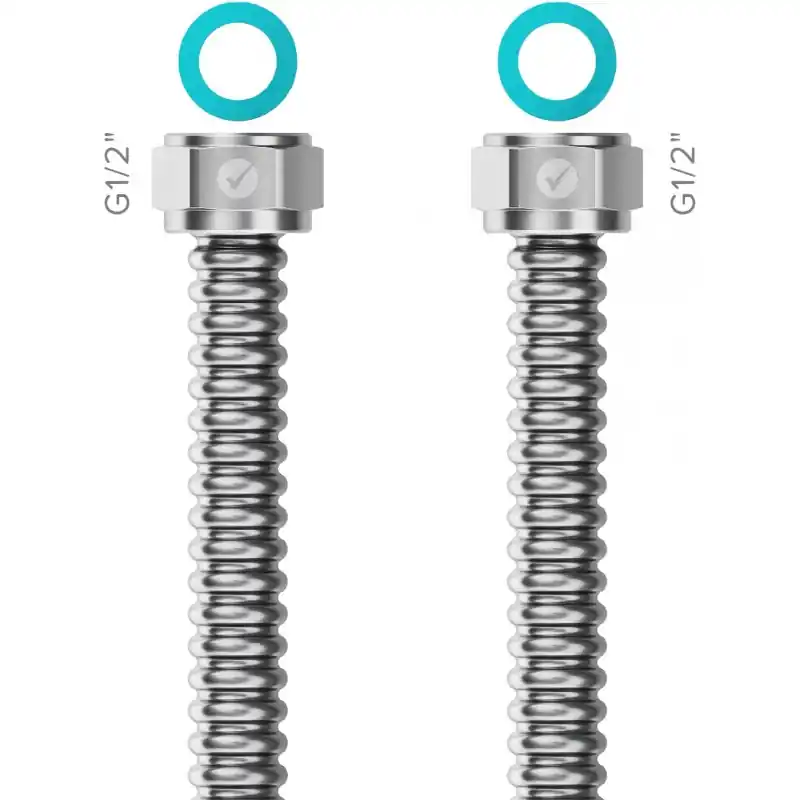 MERABELL READY! Edelstahlrohr G1/2"-G1/2" 40 cm M0410 Direkt Vom Hersteller