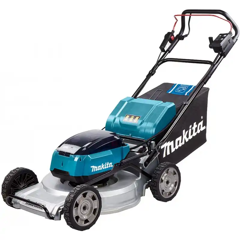 Zertifiziert Makita DLM533PT4 Akku-Rasenmäher 530 mm Li-Ion LXT (4×5,0 Ah / 18 V)