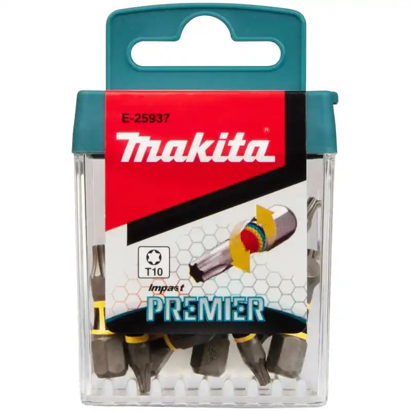 Bestseller Makita E-25937 Torsionsbit Impact Premier Serie (C-form) T10 – 25 mm, 15 Stück
