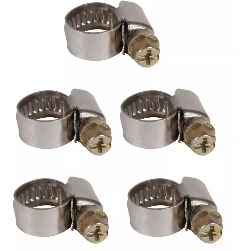 Preisknaller Einhell Schlauchschelle 8–12 mm, 5 Stk. für Kompressoren 4139670