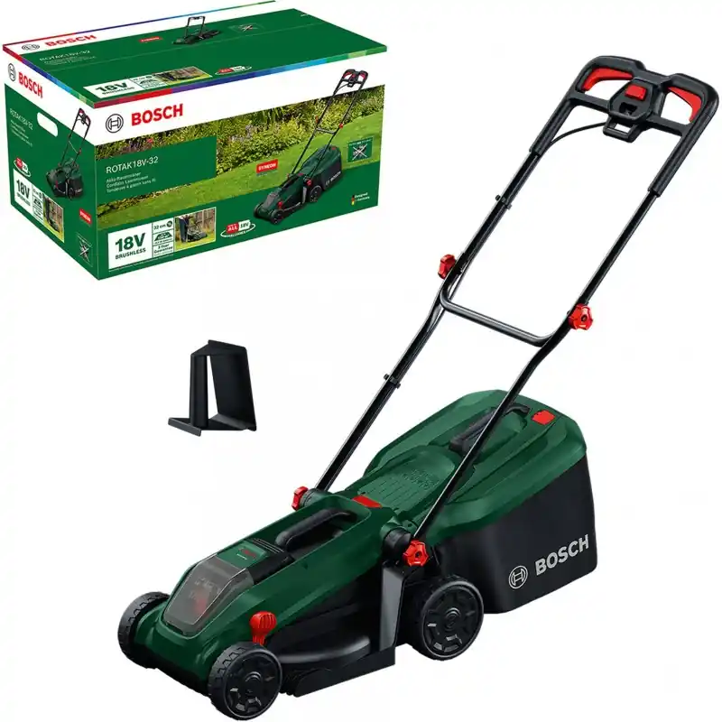BOSCH ROTAK18V-32 Akku-Rasenmäher 06008B9P01 Saisonangebot