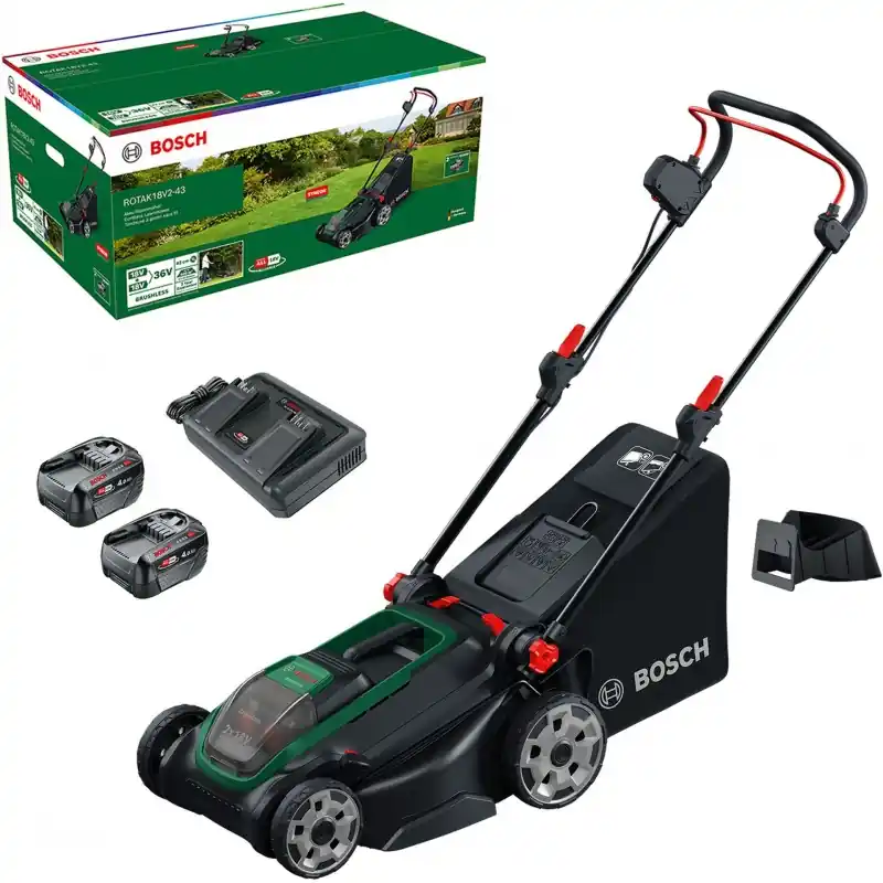 Super-Preis BOSCH ROTAK18V2-43 Akku-Rasenmäher 06008B9L00