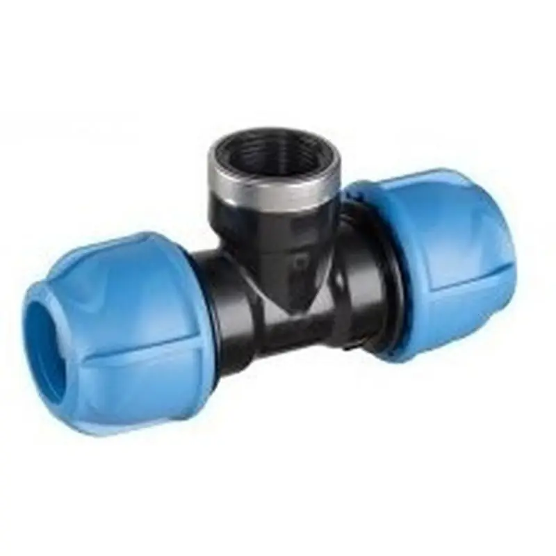GEORG FISCHER iJOINT Polypropylen-T-Stück, 90°, 25 × 1/2", Innengewinde 158-400-179 Beliebt