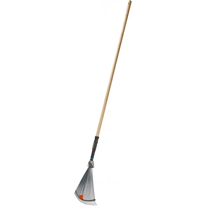 Gardena PureLine Verstellbarer Gartenrechen 30–50 cm 17307-20 Geprüft