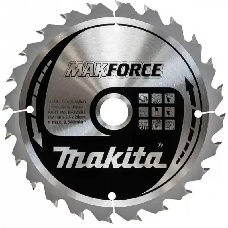 Jetzt Bestellen Makita B-32203 Makforce Kreissägeblatt 160x20x24Z