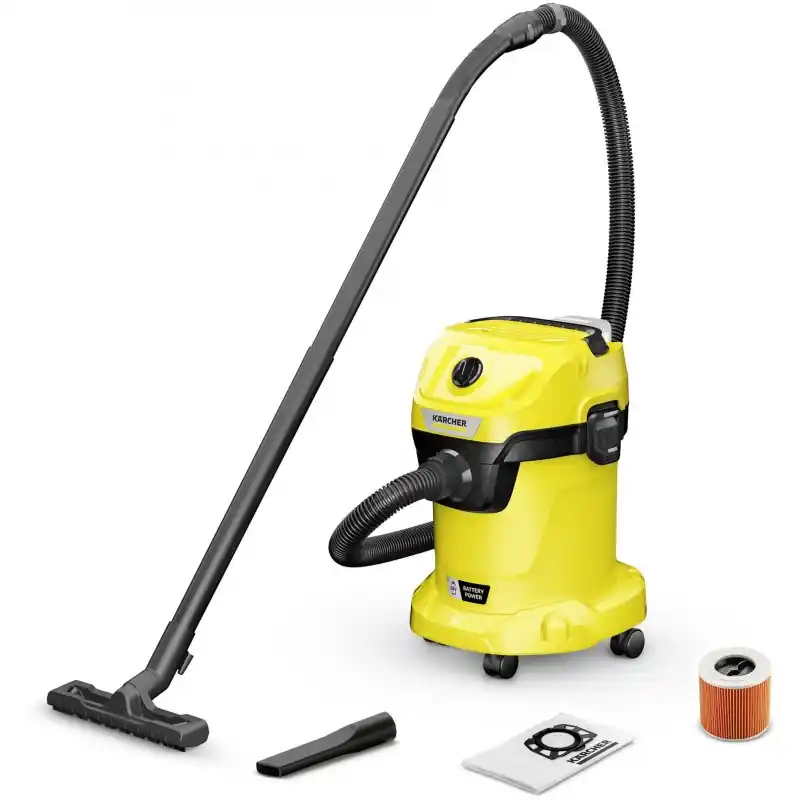Kärcher WD 3-18 Battery Akku-Nass-/Trockensauger (18V/ohne Akku/17L) 1.628-550.0 Solange Der Vorrat Reicht