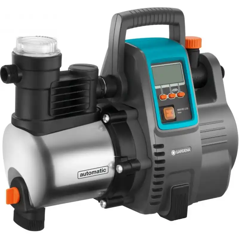 Direkt Vom Hersteller Gardena 6000/6E LCD inox Hauswasserautomat 230V 6000 l/h 01760-20