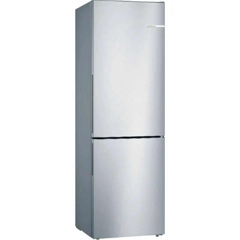 Heißes Angebot Bosch Serie 4 Kühl-Gefrier-Kombination, 186 × 60 cm, Edelstahl, KGV36VLEAS