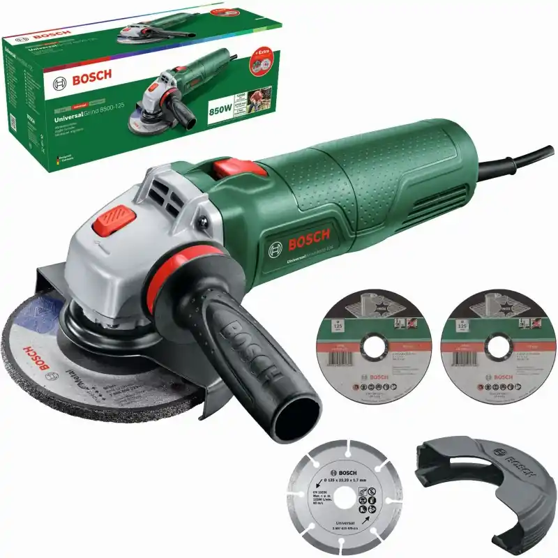 Sonderangebot BOSCH UniversalGrind 850-125 Winkelschleifer 06033E2102