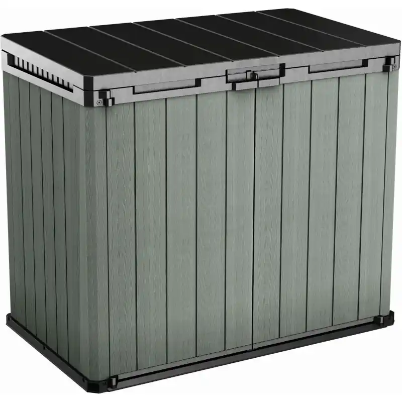 Knallerangebot KETER DARWIN 1150L Gartenschrank, 141 x 82 x 120 cm, grün 17213243