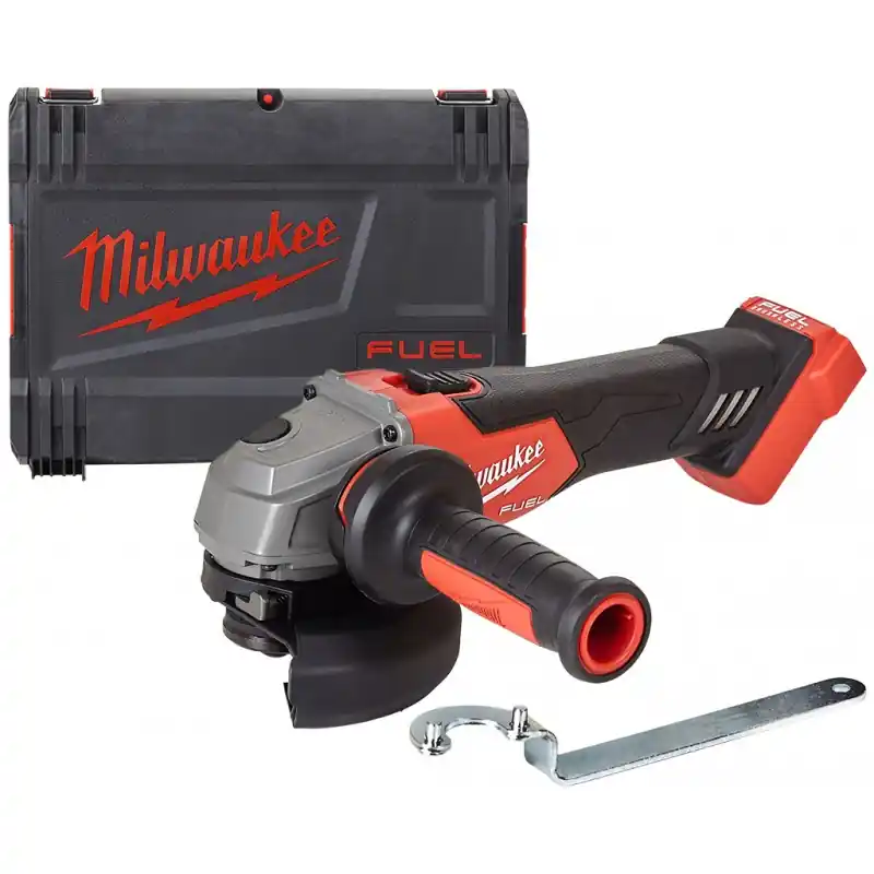 Zertifiziert Milwaukee M18 FSAG125X-0X Akku-winkelschleifer (18V/125mm) ohne akku, HD BOX 4933478428