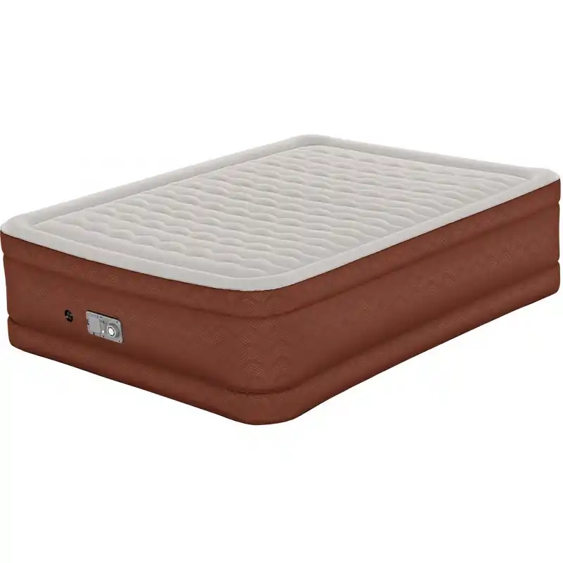 BESTWAY AlwayzAire Fortech Doppelluftbett mit integrierter Pumpe, 203 x 152 x 51 cm 69160 Garantierte Lieferung