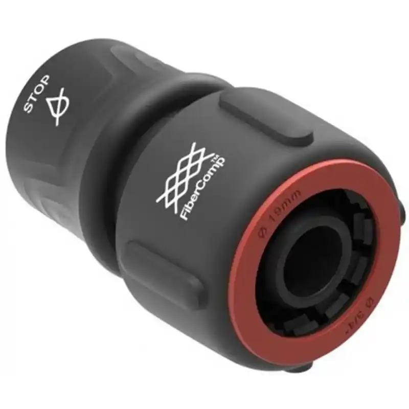 Must-Have Fiskars FiberComp Schlauch-Schnellkupplung STOP 19 mm (3/4”) 1054790