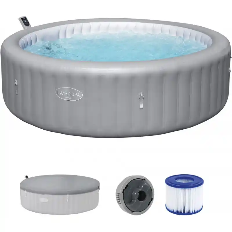 Sale BESTWAY Lay-Z-Spa Hawaii AirJet Whirlpool, 236 x 71 cm, für 8 Personen 6001J