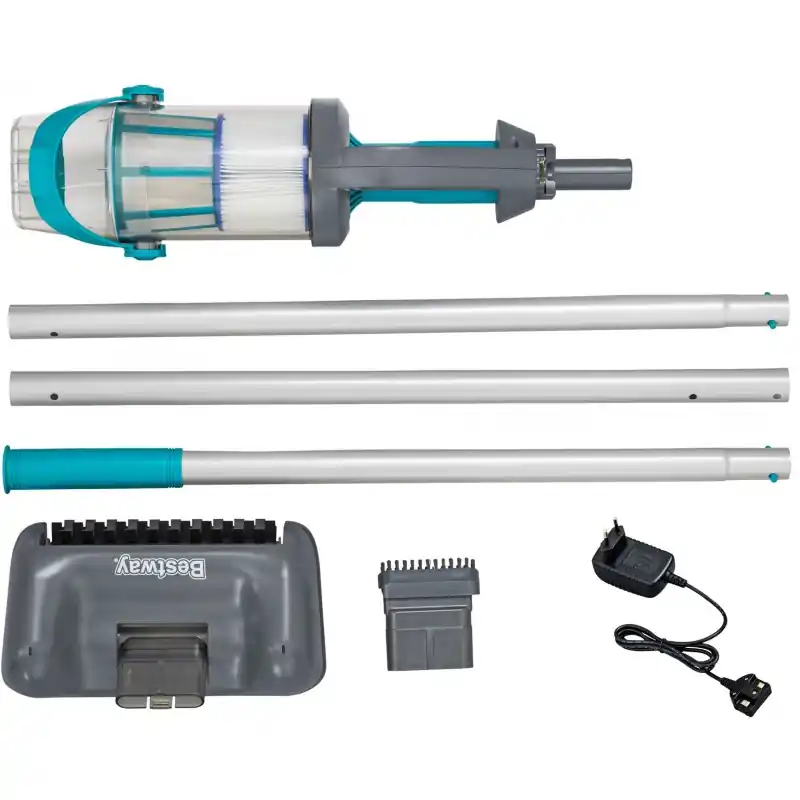 Günstig BESTWAY AquaGrip Akkubetriebener Handpoolsauger mit Filterkartusche 250 cm 58946