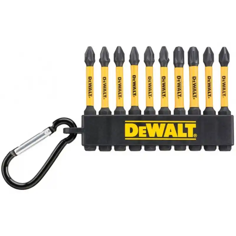 Neue Kollektion DeWALT DT7274-QZ PH PZ Mix FLEXTORQ 10-teiliges Bit-Set 57 mm