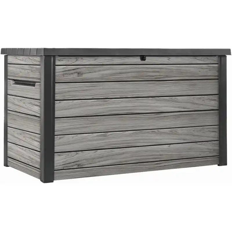 KETER DECO 870L Aufbewahrungsbox, 147 x 83 x 86 cm, grau 17213847 Top-Angebot