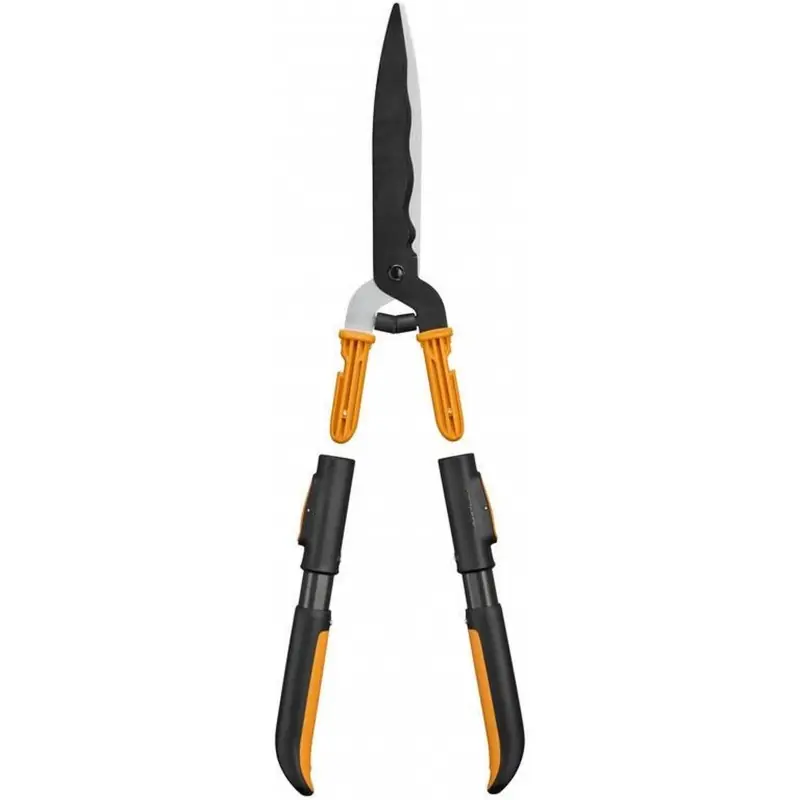 Fiskars OneClick Heckenschere mit Wellenschliff (58,2 cm) 1082706 Nur Für Kurze Zeit