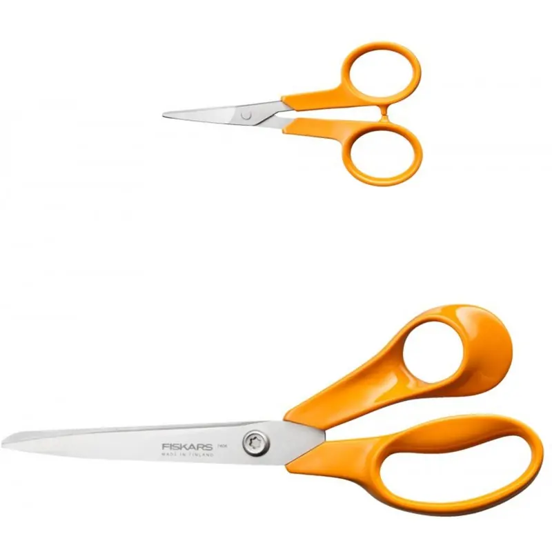 Echt Fiskars Classic Scherenset 21 cm + Nagelschere 1082399