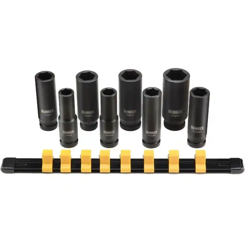 DeWALT 8-tlg. Satz tiefer Schlagschrauber-Stecknüsse 1/2" DWMT86090-0 Direktkauf