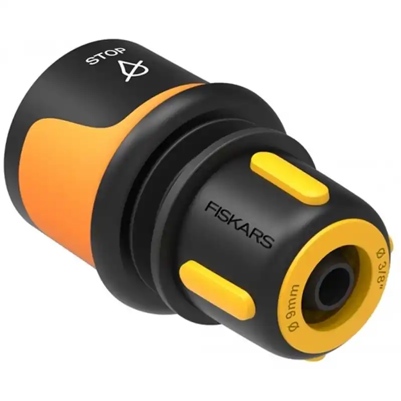 Fiskars Comfort Schlauchanschluss STOP 9mm (3/8") 1027078 Aktuell