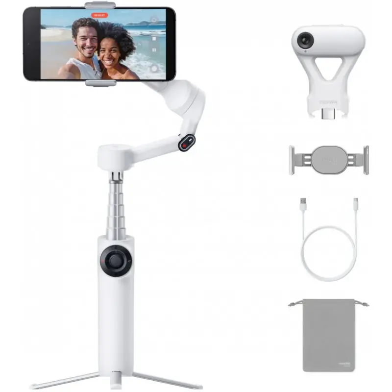 Sonderaktion Insta360 Flow 2 AI Tracker Bundle (weiß) INST910