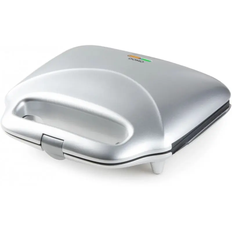 Billig DOMO Sandwichmaker für 2 XL-Sandwiches - silber DO9267C