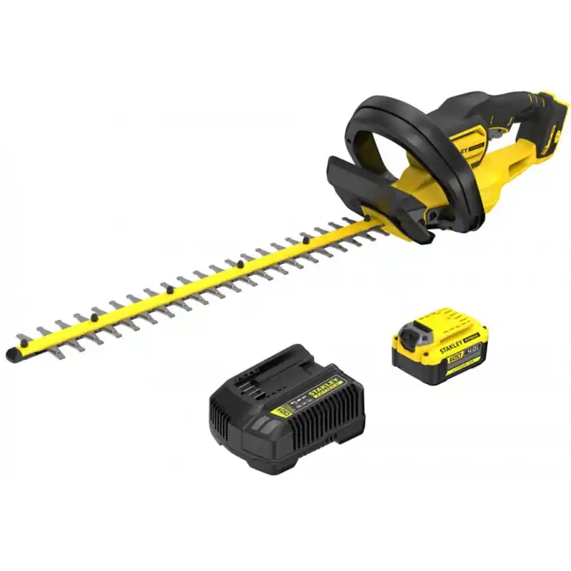 Neu Stanley SFMCHT655M1-QW FatMax Akku-Heckenschere (55cm/18V/1x4,0Ah)
