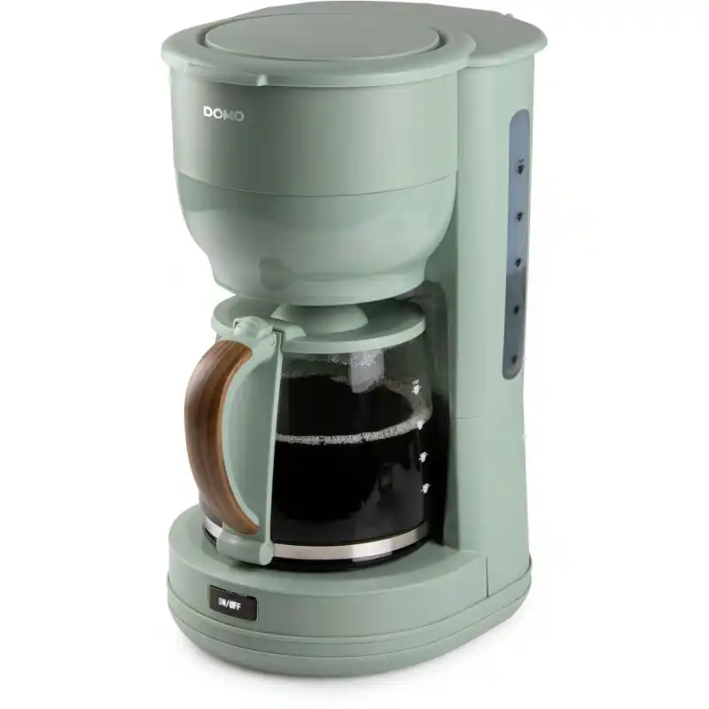 Expressversand DOMO WOOD YOU Kaffeemaschine - grün DO755K