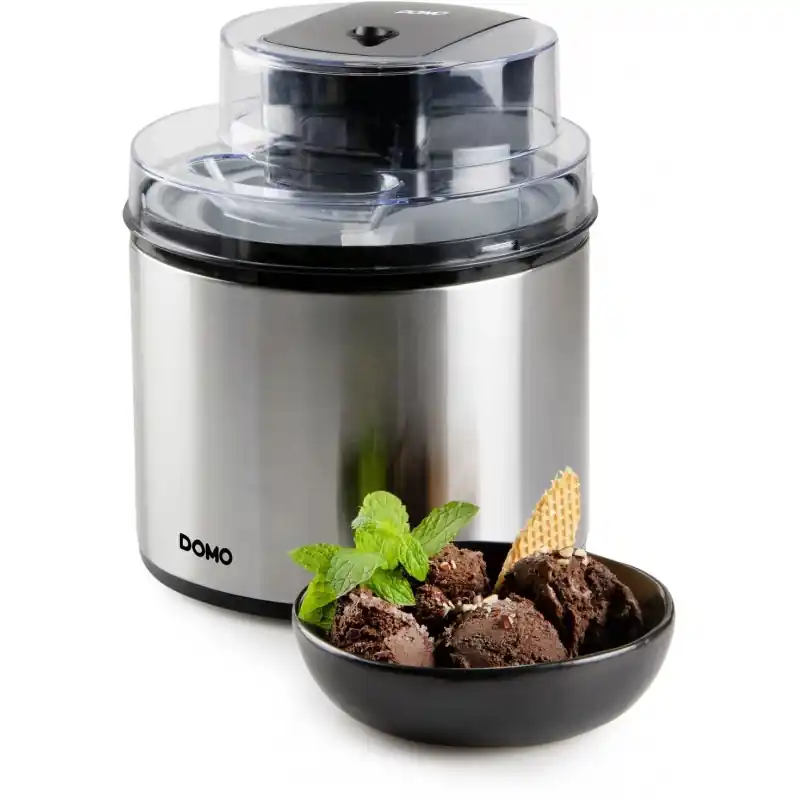 DOMO Eismaschine mit Gefrierschüssel 2l/12W DO9302I Top-Angebot