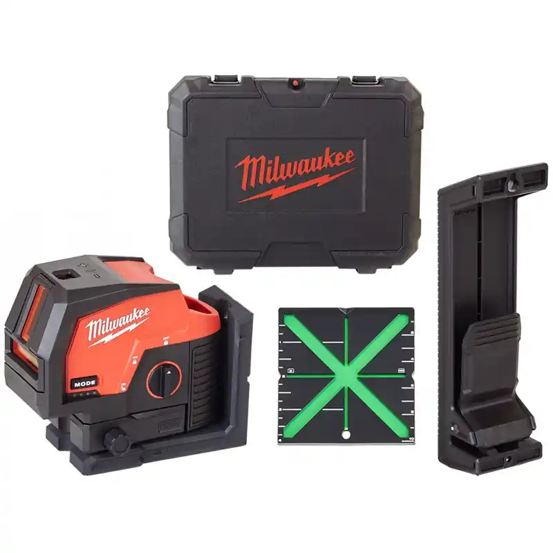 Milwaukee M12 CLLP-301C Kreuzlinienlaser mit Lotfunktion, ohne Akku, Coffer 4933478101 Super-Preis