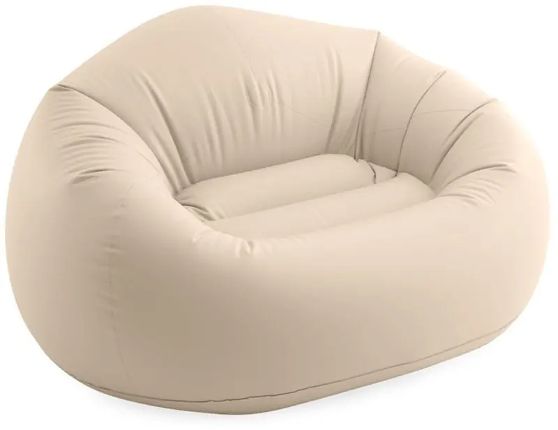 INTEX Beanless Bag Aufblasbarer Sitzsack 137 x 127 x 74cm 66505NP Begrenztes Angebot