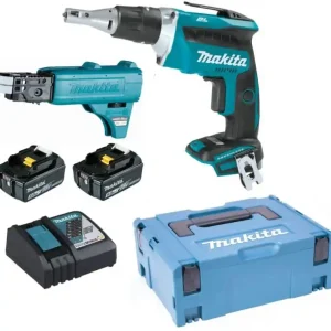 Expressversand Makita DFS452TJX2 Akku-Schnellbauschrauber Li-ion LXT (18V/2x 5,0Ah) Makpac