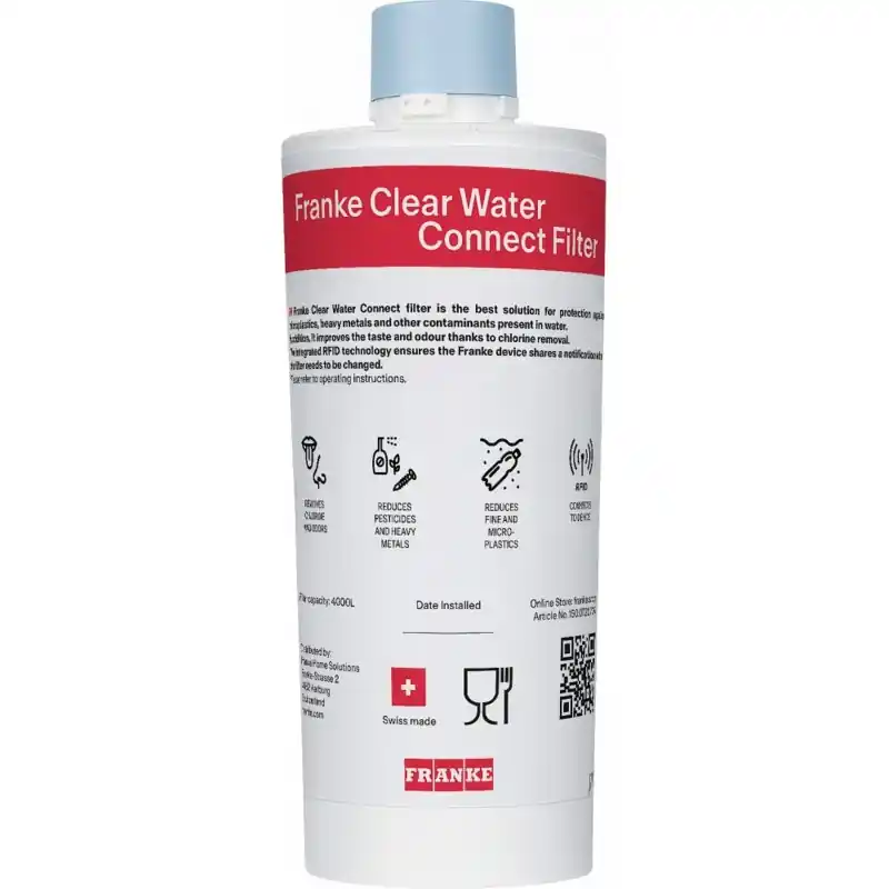 Franke Filter Clear Water Connect 150.0722.734 Zertifiziert