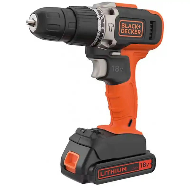 Black Decker BCD003C1-QW Schlagbohrmaschine (45Nm/18V/1x1,5Ah) Abverkauf