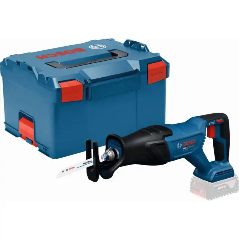 BOSCH GSA18V-280 PROFESSIONAL Akku-Säbelsäge, ohne Akku, L-BOXX 06016D1001 Geprüft
