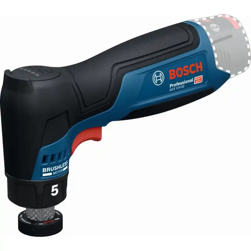 BOSCH GEX 12V-32 PROFESSIONAL Akku-Exzenterschleifer, ohne Akku 06019L2003 Expressversand
