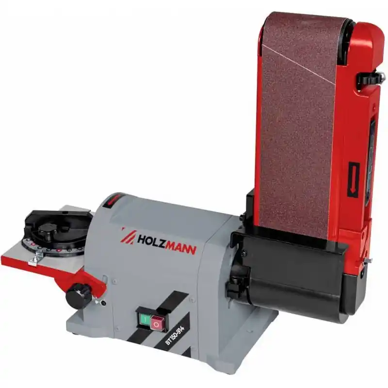 Holzmann Band- Tellerschleifmaschine (100x914mm/150mm/450W) BT150-914_230V Versand Am Gleichen Tag