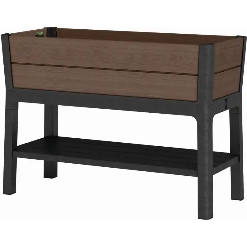 KETER DARWIN ELEVATED PRO 110L Hochbeet, 113 x 47,5 x 79,8 cm, braun 17211713 Expressversand
