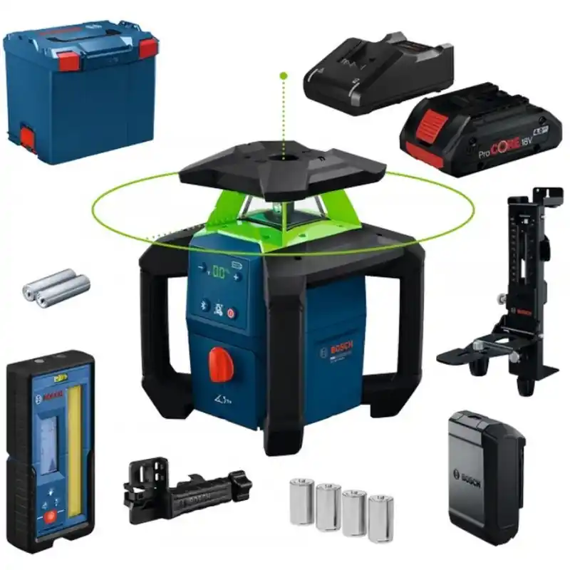 Top-Seller BOSCH GRL18V-4-34CVG + WM5 PROFESSIONAL Baustellen-Rotationslaser 0601061H02